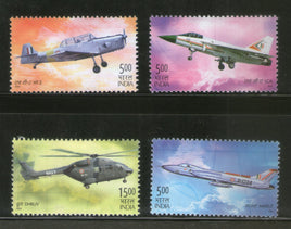 India 2003 Aero India Aviation Show Aeroplane Transport 4v Phila-1953a  MNH