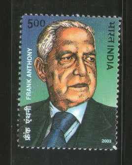 India 2003 Frank Anthony Phila-1959 MNH