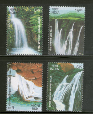 India 2003 Waterfalls in India 4v Phila-1992a MNH