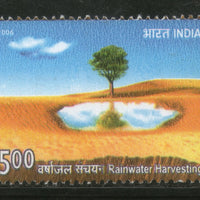 India 2006 Rainwater Harvesting Phila-2191 MNH