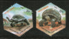 India 2008 Aldabra Giant Tortoise Setenant Phila-2369 MNH