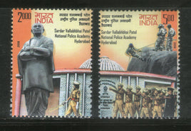 India 2008 Sardar Vallabhbhai Patel National Police Academy Hyderabad Phila-2412a MNH