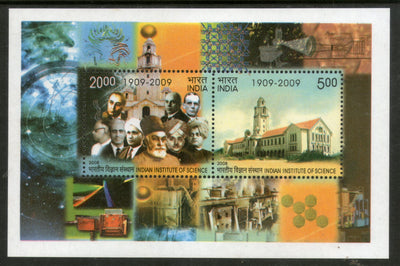 India 2008 Institute of Science Jamsetji Tata Phila-2426 M/s MNH