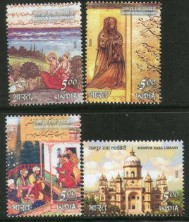 India 2009 Raza Library Rampur Phila-2471-74 MNH