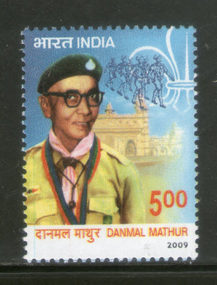 India 2009 Danmal Mathur Scout Phila 2524 MNH