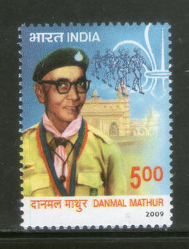 India 2009 Danmal Mathur Scout Phila 2524 MNH