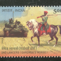 India 2009 2nd Lancer's (Gardner’s Horse ) Phila-2551 MNH