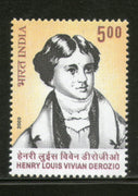 India 2009 Henry Louis Vivian Derozio Phila-2558 1v MNH