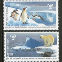 India 2009 Preserve Polar Regions & Glacier Penguine Phila-2561a MNH