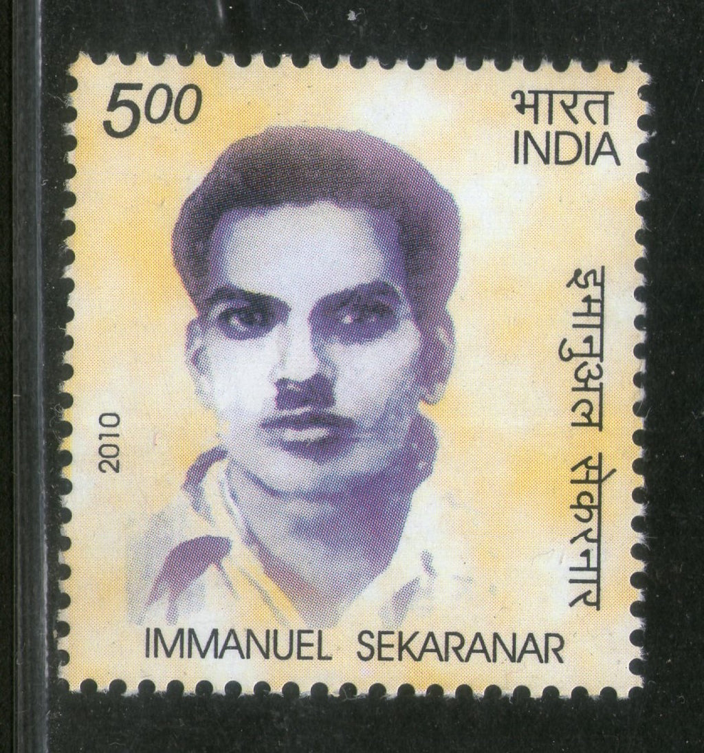 India 2010 Immanuel Sekaranar Phila-2672 1v MNH