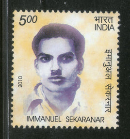 India 2010 Immanuel Sekaranar Phila-2639 1v MNH