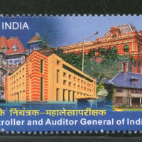 India 2010 Comptroller & Auditor General of India Architecture Phila-2651 MNH