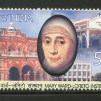 India 2011 Maryward-Loreto Institut Phila-2677 1v  MNH