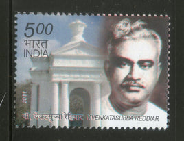 India 2011 V Venkatasubbha Reddiar Phila-2681 1v MNH