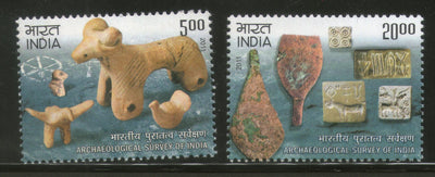 India 2011 Archaeological Survey of India Art Handicraft 2v Set MNH