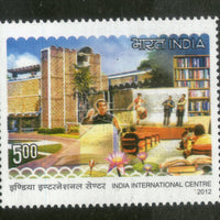India 2012 India International Centre Phila-2746 / Sc 2550 1v MNH