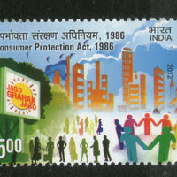 India 2012 Consumer Protection Act 1v MNH