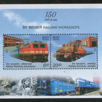 India 2013 Railway Workshop Kanchrapara & Jamalpur Locomotive Transport M/s MNH