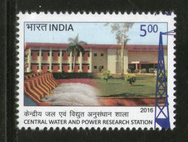 India 2016 Central Water & Power Research Station Dam Energy Phil 3095 MNH
