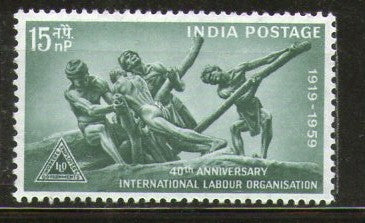 India 1959 International Labour Organisation ILO Phila-339 MNH