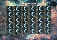 India 2018 The Solar System Space Science Mars Mercury Jupiter Venus SUN Set of 8 Sheetlets MNH