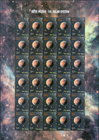 India 2018 The Solar System Space Science Mars Mercury Jupiter Venus SUN Set of 8 Sheetlets MNH