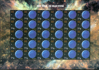 India 2018 The Solar System Space Science Mars Mercury Jupiter Venus SUN Set of 8 Sheetlets MNH