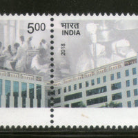 India 2018 Safdarjung Hospital Architecture Health SeTenant Pair MNH - Phil India Stamps