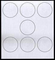 India 2018 Mahatma Gandhi 150th Birth Anniversary Round Odd Shaped Stamp M/s MNH