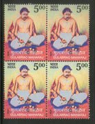 India 2018 Gulabrao Maharaj BLK/4 MNH