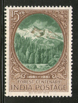 India 1961 Scientific Forestry Centenary Phila 361 MNH