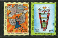 Peinture 2v, Journée des droits de l'enfant, Inde 2019, MNH
