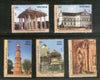 India 2020 UNESCO World Heritage Site III Cultural Architecture 5v MNH