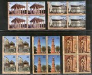 India 2020 UNESCO World Heritage Site III Cultural Architecture 5v BLK/4 MNH