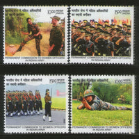 India 2022 Permanent Commission To Women Officers In Indian Army Military 4v MNH