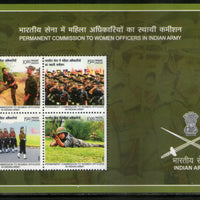 India 2022 Permanent Commission To Women Officers In Indian Army Military M/s MNH