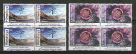 India 2022 International Geological Congress Himalaya Minerals 2v Blk/4 MNH