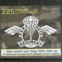 India 2023 2nd Battalion, Parachute Regiment Military 1v MNH