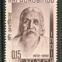 India 1964 Sri Aurobindo Philosopher & Teacher Phila-405 1v MNH