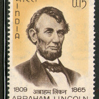 India 1965 Abraham Lincoln US President Phila-414 MNH