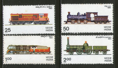 India 1976 Indian Locomotives Railway Transport Phila 685a MNH