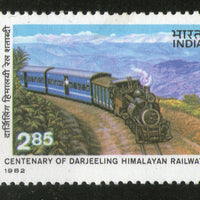 India 1982 Darjeeling Himalayan Railway Locomotive Phila-916 MNH