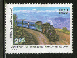 India 1982 Darjeeling Himalayan Railway Locomotive Phila-916 MNH