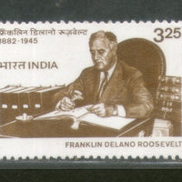 India 1983 Franklin .D. Roosevelt US President Phila-920 MNH