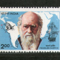 India 1983 Charles Darwin Phila-930 MNH