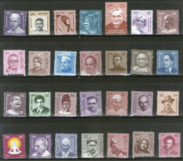 India 2015 Makers of India Definitive Series Gandhi Ramanujan Bose Nehru Tagore 28v MNH