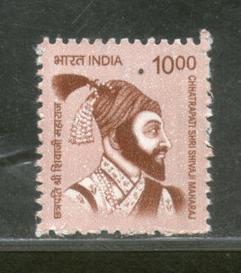 India 2016 11th Def. Series Makers of India 1000p Shivaji Maharaj Phila D209 1v MNH