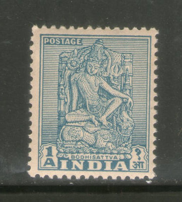 India 1949 1An Bodhisattva 1st Definitive Series Phila-D4 1v MNH