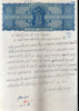 India Fiscal 8 As. Ashokan Stamp Paper Court Fee Revenue WMK-13 Good Used # 109A