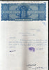 India Fiscal 8 As. Ashokan Stamp Paper Court Fee Revenue WMK-13 Good Used # 109C